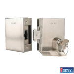 Κλειδαρία τζαμόπορτας με Γάντζους με κύλινδρο και απλό προστατευτικό