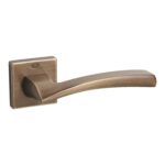 Πόμολο Πόρτας Convex 1145s73s73 Αντικέ Ματ Ροζέτα