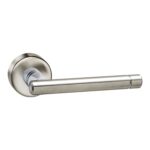 Πόμολο Πόρτας Viometale Νίκελ Ματ Ροζέτα vio 06.1040