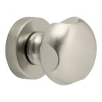 Πόμολο Πόρτας Viometale Νίκελ Ματ Ροζέτα vio 06.1050