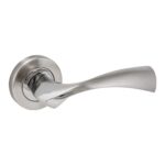 Πόμολο Πόρτας Conset C1415S05S04 Νίκελ Ματ Χρώμιο 142x55 1