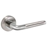 Πόμολο Πόρτας Conset C1255S05S04 Νίκελ Ματ Χρώμιο 140x502 1