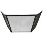 Μεταλλικό Προστατευτικό Τζακιού με 3 φύλλα Αγάνα 50x100 (25x50x25cm)Α